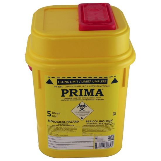 2. Dotare cabinet medicină de familie - recipient pentru deșeuri medicale