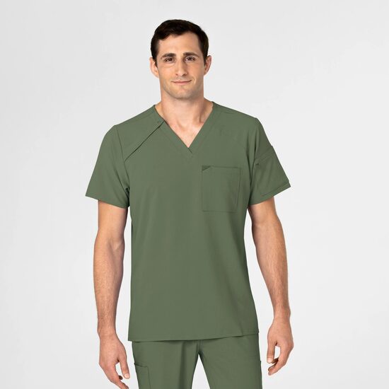 3. Asistent medical generalist, ce inseamna si care este importanta uniformelor medicale_Bluza uniforma medicala barbati