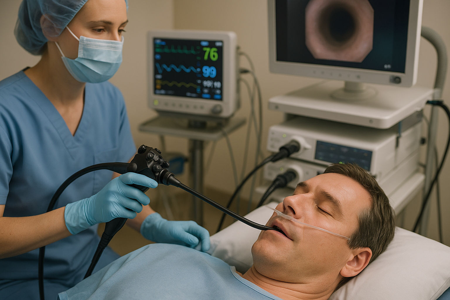 Endoscopia digestivă superioară cu anestezie_sedare parțială și totală - beneficii și considerații clinice