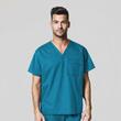 Bluza unisex uniforma medicala, WinkWork, 100-TEAL
