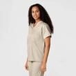 Bluza unisex uniforma medicala, WonderWORK, 100-KHAK