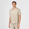 Bluza unisex uniforma medicala, WonderWORK, 100-KHAK
