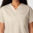 Bluza unisex uniforma medicala, WonderWORK, 100-KHAK