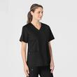 Bluza uniforma medicala, WinkWork 101-BLACK