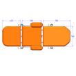 Scaun recoltare electric (doua motoare) TM-A 1022