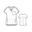 Bluza uniforma medicala, WonderWink PRO, 6719-CEIL