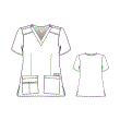 Bluza uniforma medicala, WonderWink Prints 6178-ONL
