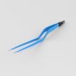 Pensa bipolara in unghi 20cm, varf drept 1mm 310-180-10