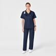 Pantaloni uniforma medicala, Wink WonderWork, 501-NAVY