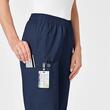 Pantaloni uniforma medicala, Wink WonderWork, 501-NAVY