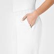 Pantaloni uniforma medicala, Wink WonderWork, 501-WHIT