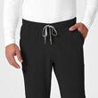 Pantaloni uniforma medicala, WonderWink Renew, 5034-BLAC