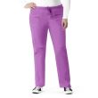 Pantaloni uniforma medicala, WonderFLEX, dama, violet