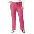Pantaloni uniforma medicala, WonderFLEX, dama, roz piersica