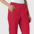 Pantaloni uniforma medicala dama, W123, 5145-REDT