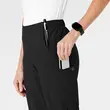 Pantaloni uniforma medicala, W123, 5155-BLAC