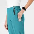 Pantaloni uniforma medicala, W123, 5155-TEAL