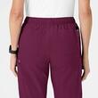 Pantaloni uniforma medicala, W123, 5155-WINE