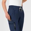 Pantaloni uniforma medicala, WonderWink Renew, 5234-NAVY