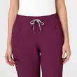 Pantaloni uniforma medicala, WonderWink Renew, 5234-WINE