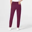 Pantaloni uniforma medicala, WonderWink Renew, 5234-WINE