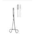 Pensa dreapta port-tampon cu burete, 25cm