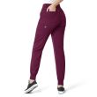 Pantaloni uniforma medicala, WonderWink Aero, 5329-WINE