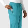 Pantaloni uniforma medicala, Wink Boundless, 5351-TEAL