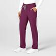 Pantaloni uniforma medicala, WonderWink Renew, 5434-WINE
