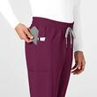 Pantaloni uniforma medicala, WonderWink Renew, 5434-WINE