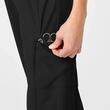 Pantaloni uniforma medicala, maternitate, W123, 5455-BLAC