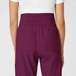 Pantaloni uniforma medicala, maternitate, W123, 5455-WINE