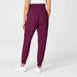 Pantaloni uniforma medicala, maternitate, W123, 5455-WINE
