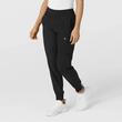 Pantaloni uniforma medicala, W123, 5555-BLACK 