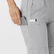 Pantaloni uniforma medicala, W123, 5555-GREY