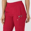 Pantaloni uniforma medicala, W123, 5555-REDT