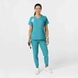 Pantaloni uniforma medicala, W123, 5555-TEAL 