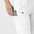 Pantaloni uniforma medicala, W123, 5555-WHITE