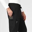 Pantaloni uniforma medicala, W123, 5655-BLAC