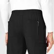 Pantaloni uniforma medicala, W123, 5655-BLAC