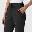 Pantalon uniforma medicala, Wink Renew, 5934-BLACK