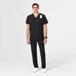 Bluza uniforma medicala, WonderWink Renew, 6034-BLAC