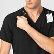 Bluza uniforma medicala, WonderWink Renew, 6034-BLAC
