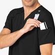 Bluza uniforma medicala, WonderWink Renew, 6034-BLAC