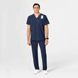 Bluza uniforma medicala, WonderWink Renew, 6034-NAVY