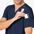 Bluza uniforma medicala, WonderWink Renew, 6034-NAVY