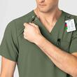Bluza uniforma medicala, WonderWink Renew, 6034-OLIVE