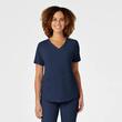 Bluza uniforma medicala, WonderWink Renew, 6134-NAVY