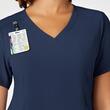 Bluza uniforma medicala, WonderWink Renew, 6134-NAVY