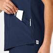 Bluza uniforma medicala, WonderWink Renew, 6134-NAVY